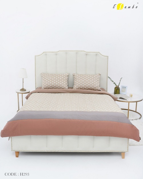 Bộ chăn ga phủ ELAMBO Silk & Cotton H293